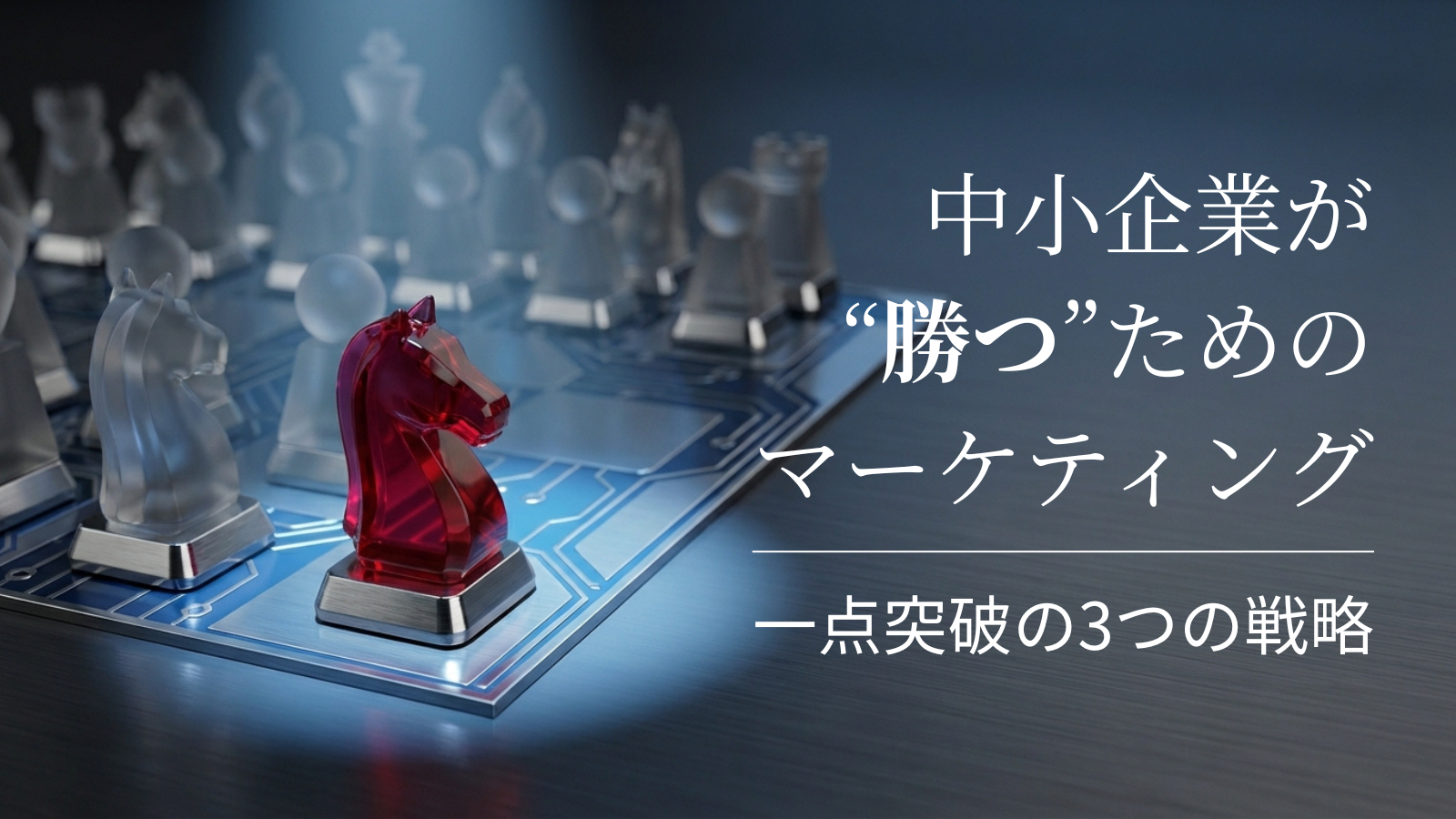 中小企業が勝つためのマーケティング